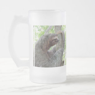 Taza De Cristal Esmerilado Pereza linda