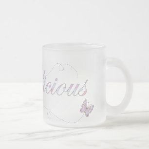 Taza De Cristal Esmerilado Pergolicia