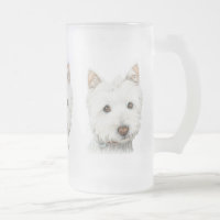 Perro de Terrier blanco de montaña del oeste