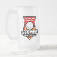 Personaliza este logotipo de Beer Pong