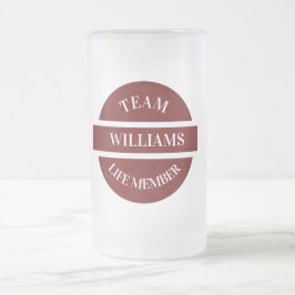 Taza De Cristal Esmerilado Personalizado
