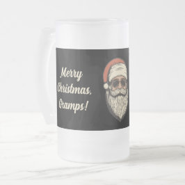 Taza De Cristal Esmerilado Personalizado Diversión Retro Vintage Gafas de sol