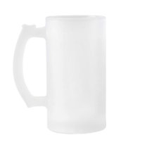 Personalizado Frosted Glass 16 oz Mug para cada oc