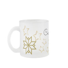 Personalizado Frosted Mug con nombre editable por