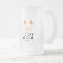 Personalizado yorqui loco Frost Beer Mug