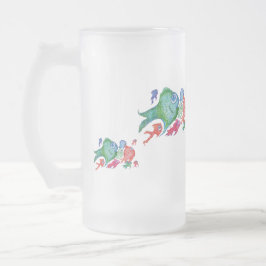 Taza De Cristal Esmerilado Pesada anticipación