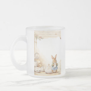 Taza De Cristal Esmerilado Peter Rabbit Baby Shower