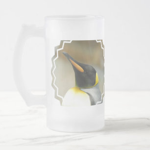 Taza De Cristal Esmerilado Pingüino perfecto