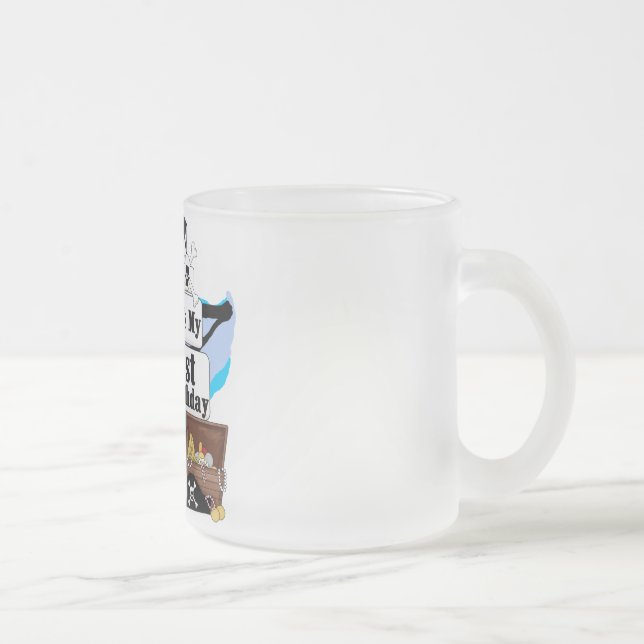 Taza De Cristal Esmerilado Piratee las 1ras camisetas y regalos del (Derecha)