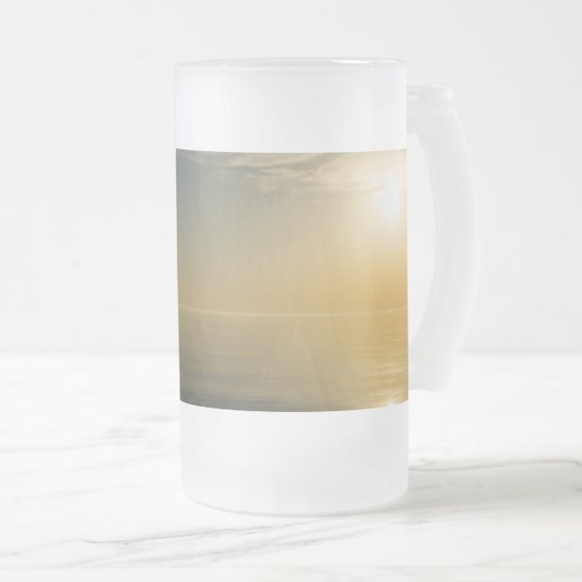 Taza De Cristal Esmerilado Planetario Sunrise Frost Mug (Anverso derecho)