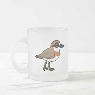 Taza De Cristal Esmerilado Plover Siberiana Birdorable