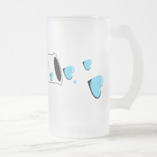 Taza De Cristal Esmerilado poción de amor