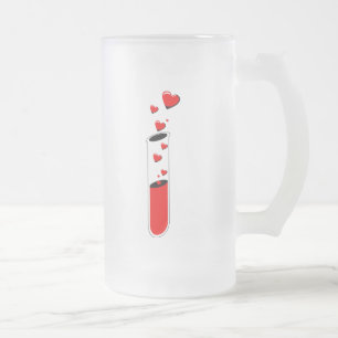 Taza De Cristal Esmerilado poción de amor