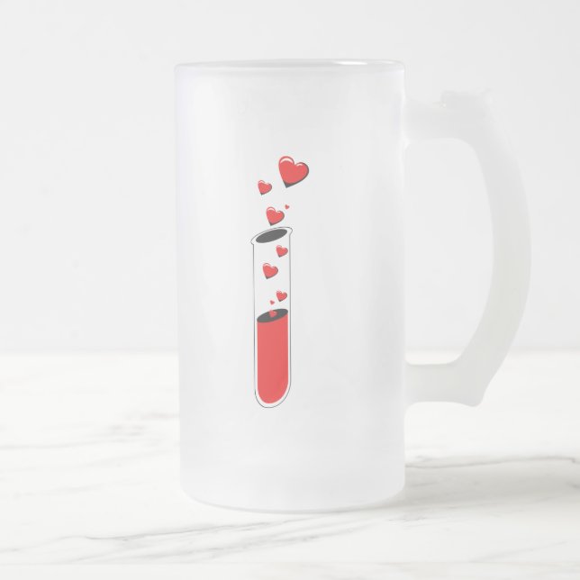 Taza De Cristal Esmerilado poción de amor (Derecha)