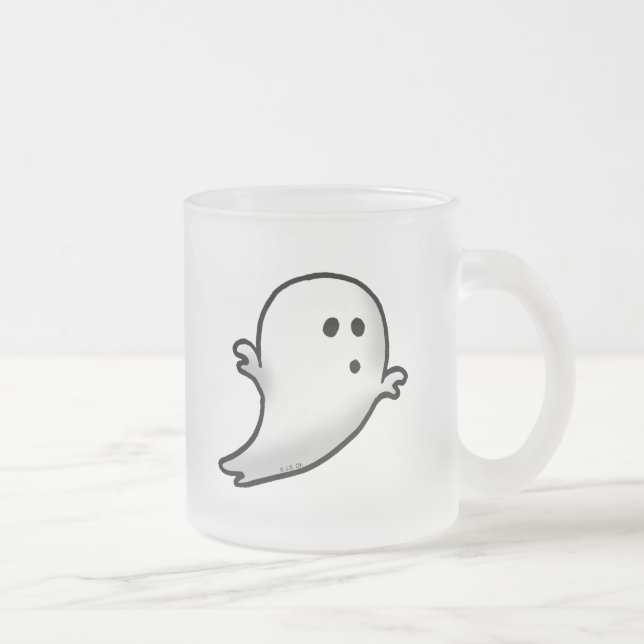 Taza De Cristal Esmerilado Poco fantasma (Derecha)