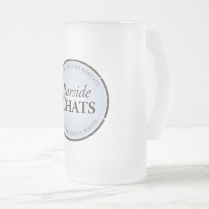 Taza De Cristal Esmerilado Podcast de Barside Chats: Una rana