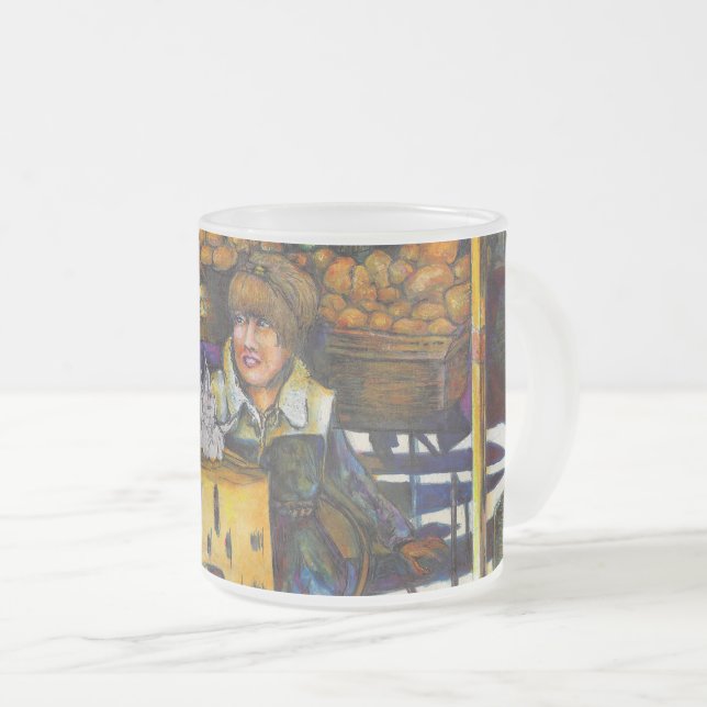 Taza De Cristal Esmerilado Poder de la empatía (Anverso derecho)