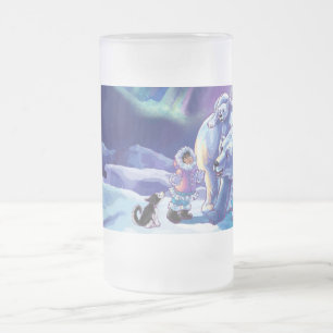 Taza De Cristal Esmerilado Polar Pals