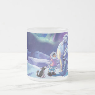 Taza De Cristal Esmerilado Polar Pals