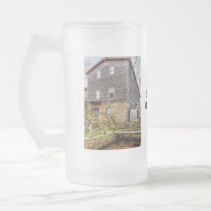 Taza De Cristal Esmerilado Por debajo de Edwards Mill