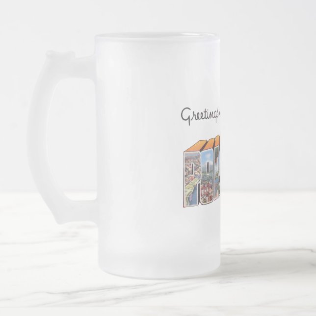 Taza De Cristal Esmerilado Portland O (Izquierda)