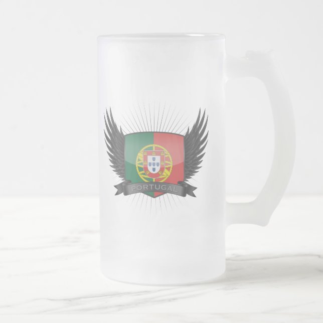 TAZA DE CRISTAL ESMERILADO PORTUGAL (Derecha)