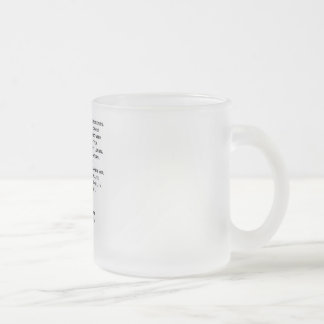Taza De Cristal Esmerilado Poseer el vidrio esmerilado del árbitro del