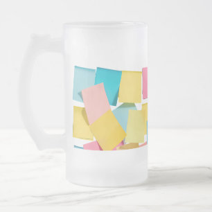 Taza De Cristal Esmerilado Post It, Post Me