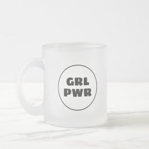 Taza De Cristal Esmerilado Potencia chica