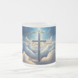 Taza De Cristal Esmerilado Preparar el camino