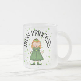 Taza De Cristal Esmerilado Princesa irlandesa Redhead