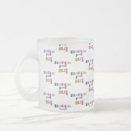 Taza De Cristal Esmerilado Prioriza a ti mismo
