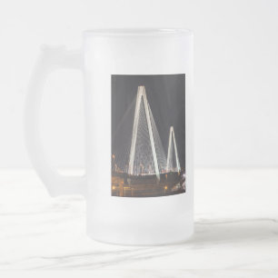 Taza De Cristal Esmerilado Puente de veteranos Stan Musial