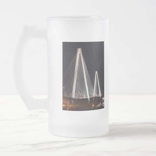 Taza De Cristal Esmerilado Puente de veteranos Stan Musial (Izquierda)