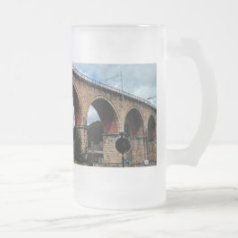 Taza De Cristal Esmerilado Puente Durham