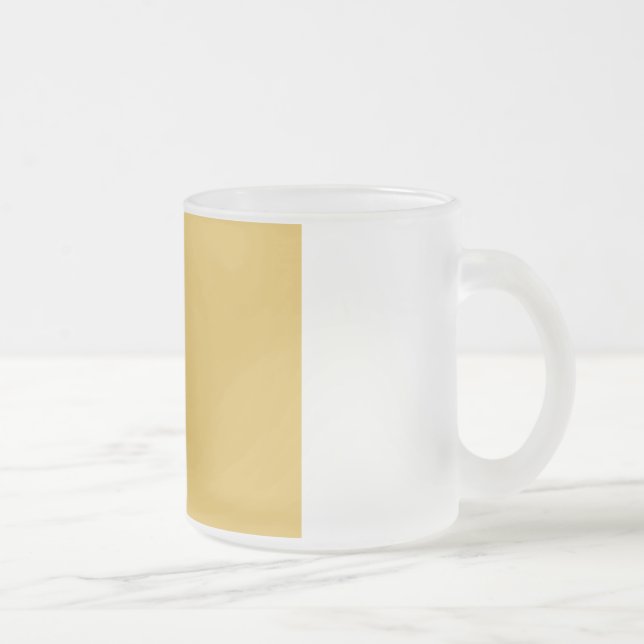 Taza De Cristal Esmerilado Puesta en marcha del sol en África (Derecha)