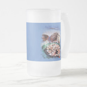 Taza De Cristal Esmerilado Pulpo a la gallega