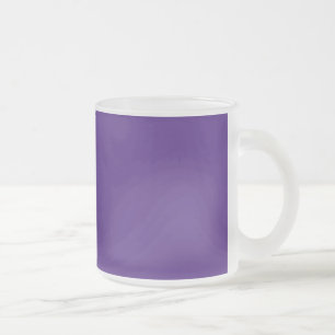 Taza De Cristal Esmerilado Púrpura Monstruo