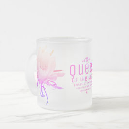 Taza De Cristal Esmerilado Queen of the Night