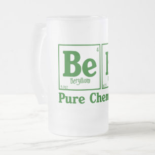 Taza De Cristal Esmerilado Química pura 2