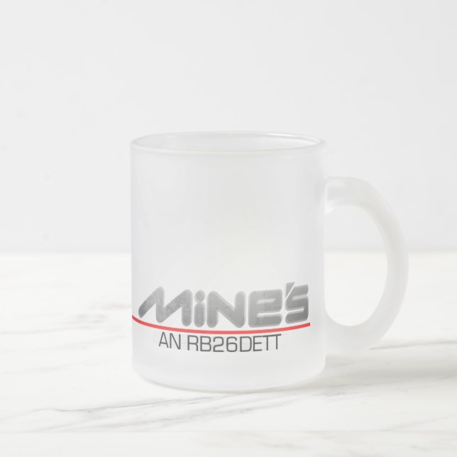 Taza De Cristal Esmerilado R33 Nissan Skyline GT-r parodian (Derecha)