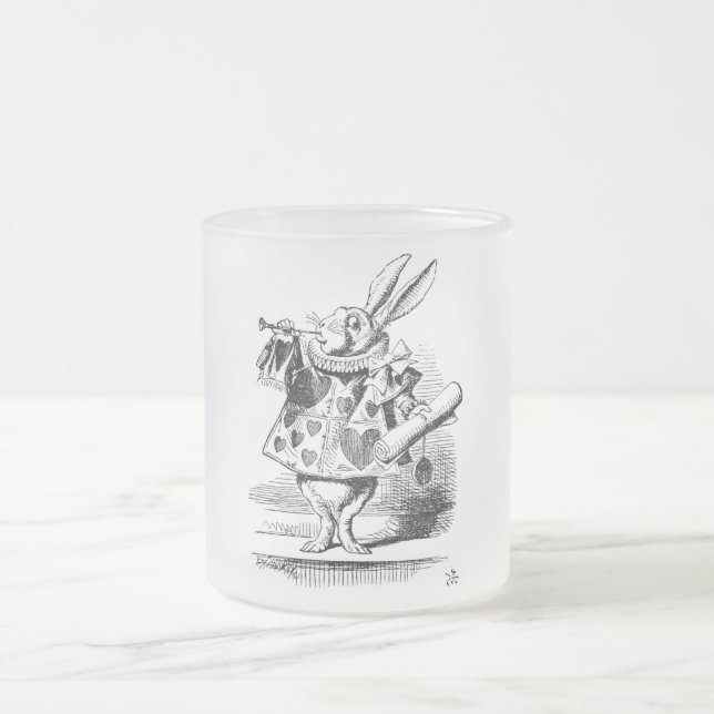 Taza De Cristal Esmerilado Rabbit Mug (Centro)