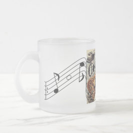Taza De Cristal Esmerilado Raíces en la música country