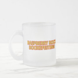 Taza De Cristal Esmerilado Raspberry Rock Booxefest Frost Mug