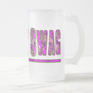 Taza De Cristal Esmerilado Razas de país