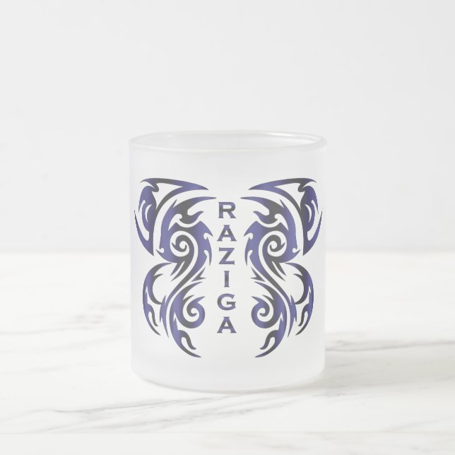 Taza De Cristal Esmerilado RAZIGA Glass Mug (Centro)