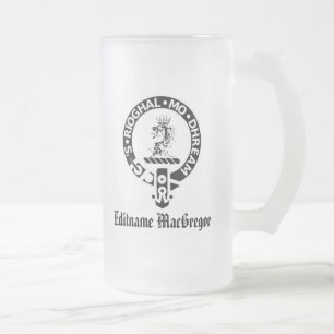 Taza De Cristal Esmerilado Real es mi raza Gregor Stein/taza