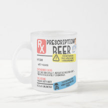 Receta divertida de cerveza Mug