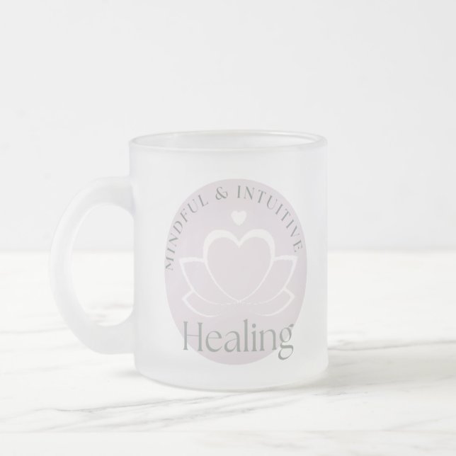 Taza De Cristal Esmerilado Recuérdese cuánto vale (Izquierda)