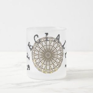 Taza De Cristal Esmerilado REGALO ESPECIALMENTE PAPÁ_ROSE_Rmdesignflo55